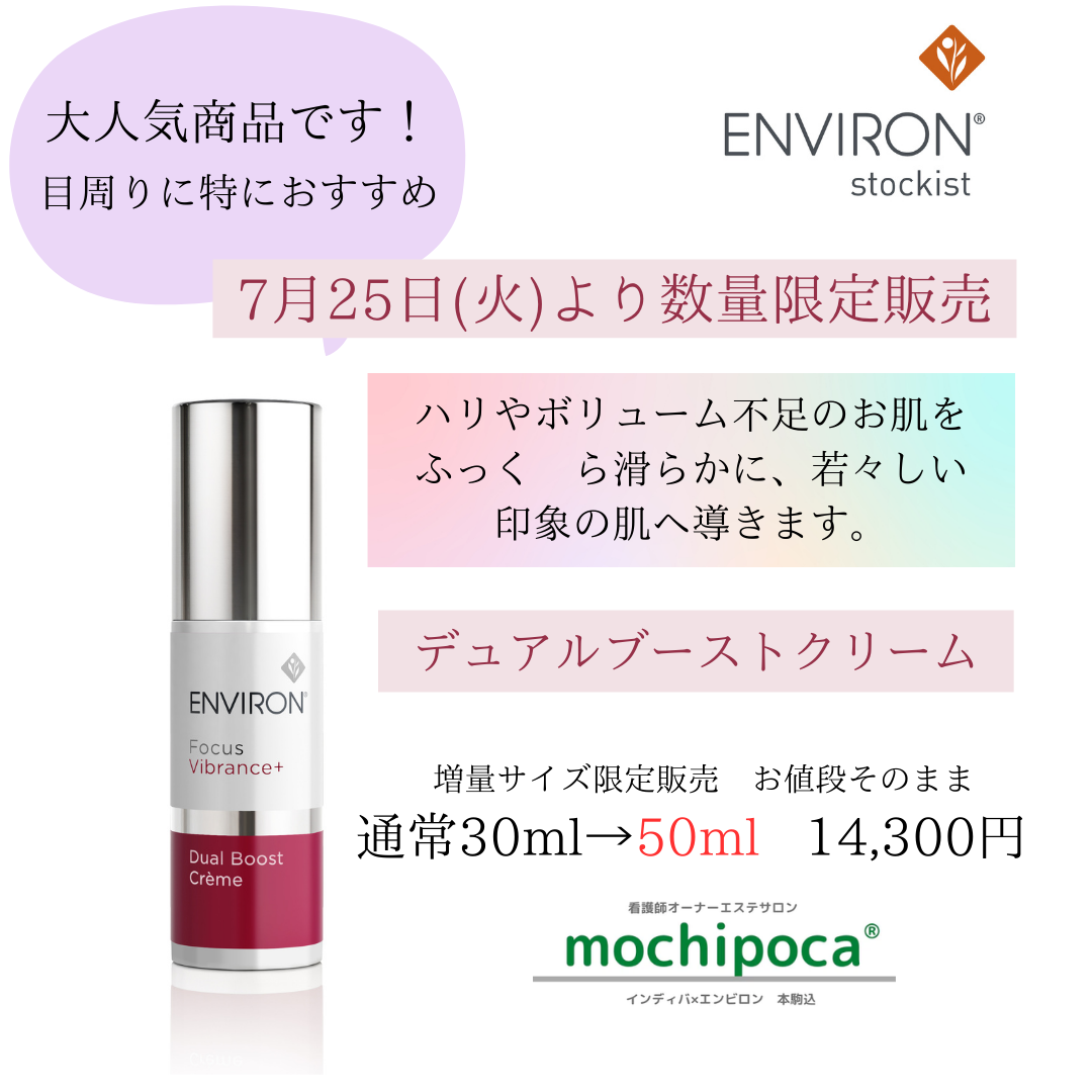 トップシークレット 新品です!エンビロンデュアルブーストクリーム